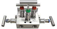 Dwyer 5-Valve Block and Bleed Manifold, Series BBV-2